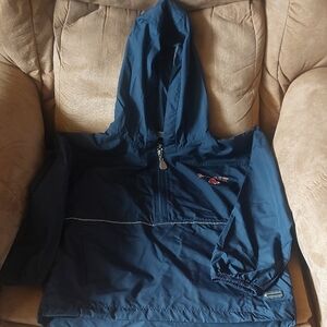 🍂🌷🏖 Gear For Sports Navy and Gray Boston Red Socks Windbreaker Jacket